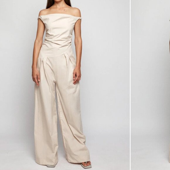 NWT. SWF Rolled Shoulder Jumpsuit - Picture 1 of 8